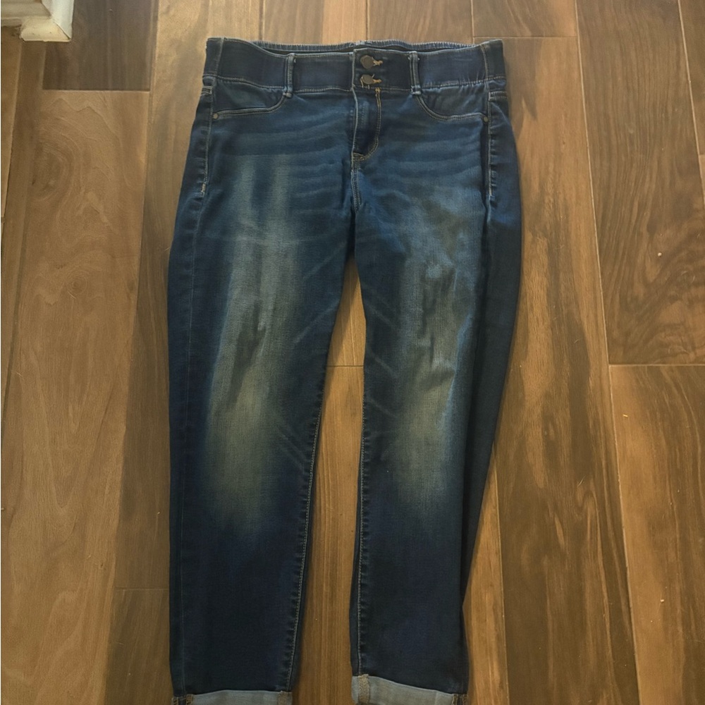 Apt. 9 Dark Blue Ankle Jeans